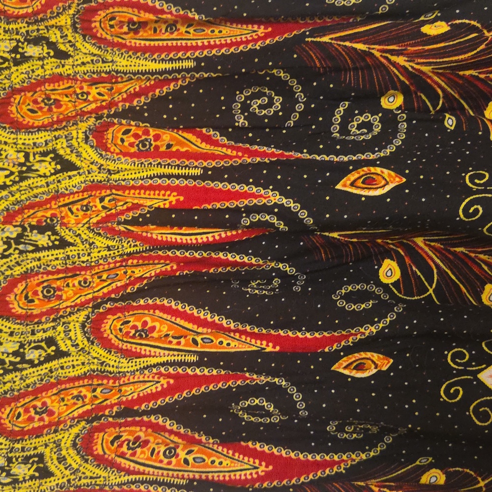 Bohemian multi-colored  Harem Pants, Brand New, O/S.